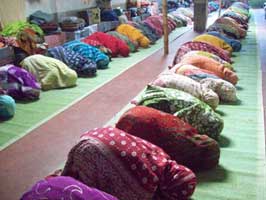 Students in Namaz